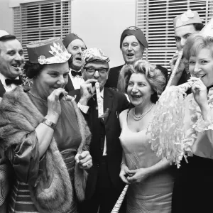 New Year's Eve Ball Print, West Bromwich 1970