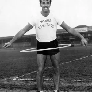 Rex Richards aka Tarzan, Cross Keys Rugby Union Player, November 1958 Rex Richards aka Tarzan, Cross Keys Rugby Union Player, November 1958