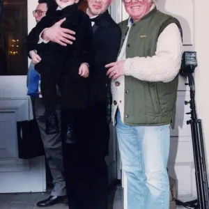 Richard Attenborough and Robert Downey Jr. Print, 1992