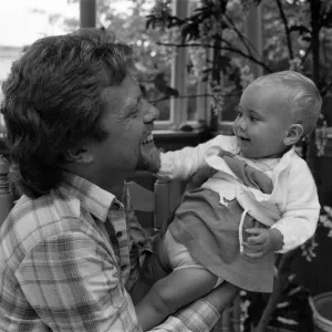Richard Branson on Houseboat Print, 1982 Richard Branson on Houseboat Print, 1982
