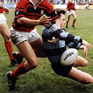 Richard Diplock, Rugby Union Football Player, Circa 1990