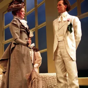 Richard E. Grant and Maggie Smith as Lady Bracknell Print, Aldwych Theatre 1993
