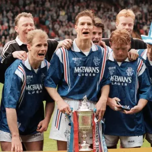 Richard Gough Rangers Scottish Cup Win Print 1996 Richard Gough Rangers Scottish Cup Win Print 1996