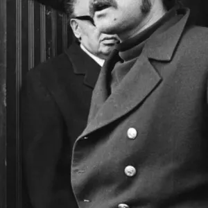 Richard Harris leaving church - 19th April 1968