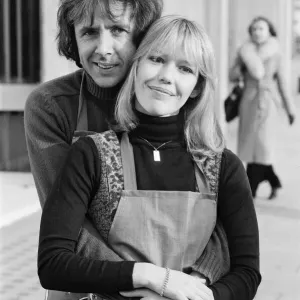 Richard O Sullivan and Tessa Wyatt pose for the photocall for the ITV sitcom