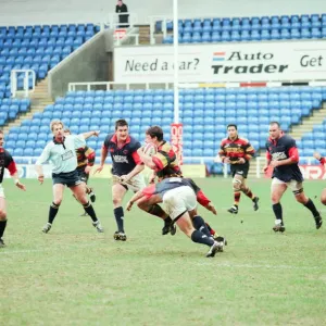 Richmond 40-22 London Scottish, English Rugby Union Premiership match at the Madejski