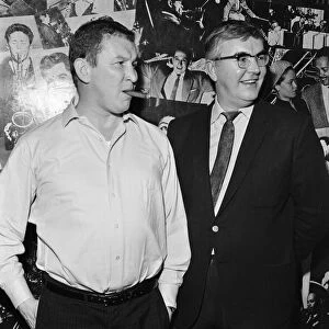 Rick Gunnell, owner of The Flamingo Club, with his partner, Tony Harris, Wardour Street