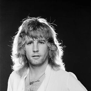 Rick Parfitt, rhythm guitarist, singer and songwriter in the rock band Status Quo