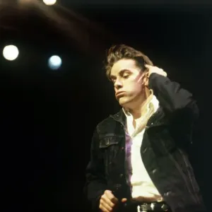 Ricky Ross of Deacon Blue at Rock Against the Poll Tax Print