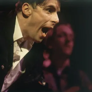 Ricky Ross lead singer of the Deacon Blue seen here perform at the Rock Against the Poll Ricky Ross lead singer of the Deacon Blue seen here perform at the Rock Against the Poll