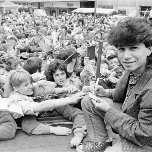 Ricky Simmonds as Ant in Grange Hill Print, 31st May 1986 Ricky Simmonds as Ant in Grange Hill Print, 31st May 1986