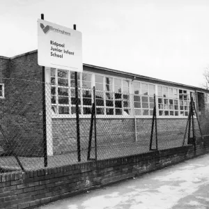 Ridpool Junior and Infants School Print, Kitts Green 1989 Ridpool Junior and Infants School Print, Kitts Green 1989