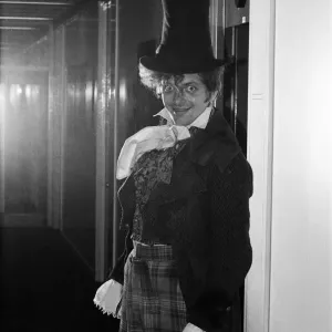 Rik Mayall, dressed for his role in The Government Inspector Rik Mayall, dressed for his role in The Government Inspector