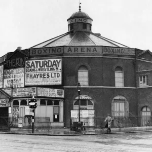 The Ring Boxing Arena at Blackfriars, where regular boxing The Ring Boxing Arena at Blackfriars, where regular boxing