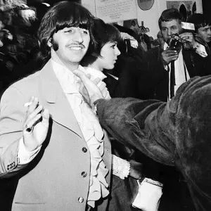 Ringo Starr at Bowater House cinema for the premiere of Yellow Submarine'film
