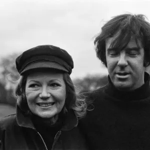 Rita Hayworth & Russell Harty Golf Print, Arkley 1976