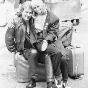 Rita Tushingham and Peter Howitt Print, 11th July 1987