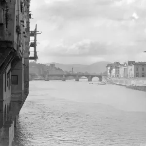 The River Arno seen here as it flows the Northern Italian city of Florence The River Arno seen here as it flows the Northern Italian city of Florence