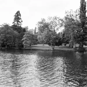 River Thames, Caversham, Reading, Berkshire, England, June 1980 River Thames, Caversham, Reading, Berkshire, England, June 1980