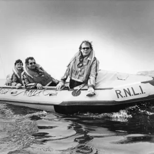 An RNLI inshore lifeboat. Newcastle, Tyne and Wear. Boat number 0-280 An RNLI inshore lifeboat. Newcastle, Tyne and Wear. Boat number 0-280