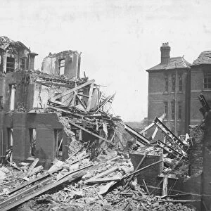 Mill Road in Liverpool. Decimated in another German Air Raid during The Liverpool