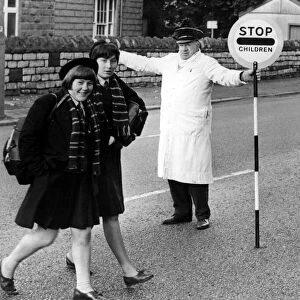 Road Safety - Lollipop Man / Woman - 74 year-old Mr Isaac Bacon of Gabalfa, Cardiff