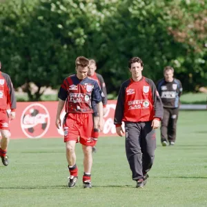 Robbie Fowler with England Team Print, 27th March 1997