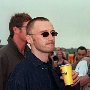 Robert Carlyle in crowd at T in the Park July 1999