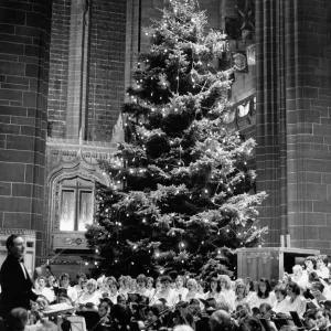 Robert Sells Conducts a Christmas Carol Concert Print 1991 Robert Sells Conducts a Christmas Carol Concert Print 1991