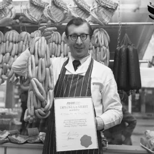 Robert Thompson Dix with Sausages and Certificate Print 1976 Robert Thompson Dix with Sausages and Certificate Print 1976
