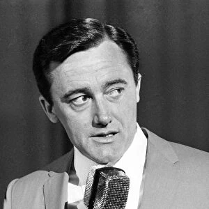 Robert Vaughn, actor who plays the role of secret agent Napoleon Solo in NBC show The Man