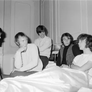 Robin Gibb at Regents Park Nursing Home, London 1968 Print