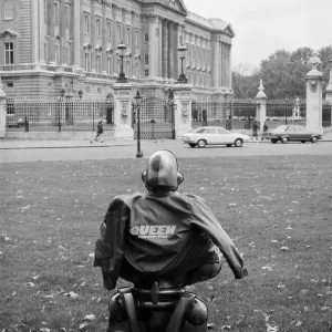 A robot, supplied by EMI Records, who used them on the cover of the latest album by A robot, supplied by EMI Records, who used them on the cover of the latest album by