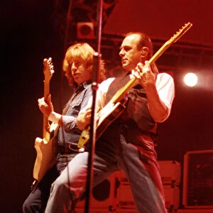 Rock band Status Quo perform in concert at the Newcastle Arena 1997
