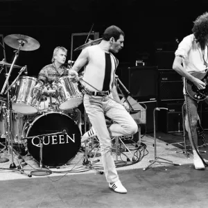 Queen Live Aid Rehearsal Print, Shaw Theatre 10th July 1985