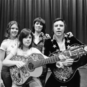 Print of Marty Wilde on nation-wide tour