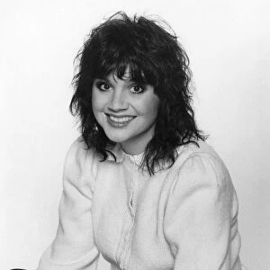 Rock star Linda Ronstadt pictured in London. January 1983 P005100