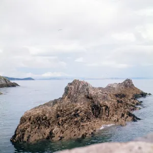 Rocks outside Mevagissey Harbour, Cornwall. 1973 Rocks outside Mevagissey Harbour, Cornwall. 1973