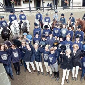 Rockwood Harriers Pony Club are galloping towards raising £2, 000 for charity