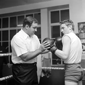 Rocky Marciano with Pat Dwyer November 1965