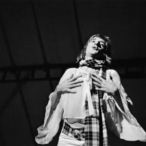 Rod Stewart and The Faces at the 1973 Reading Festival Print Rod Stewart and The Faces at the 1973 Reading Festival Print