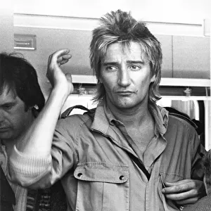 Rod Stewart, a fanatical soccer fan, was at Hampden Park in Glasgow on 24th May 1980 to