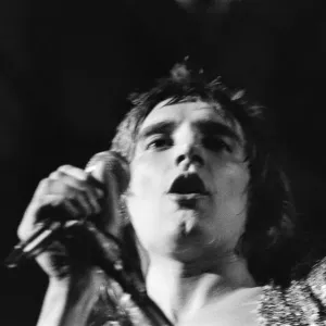Rod Stewart performs at Reading Festival 1972 Print