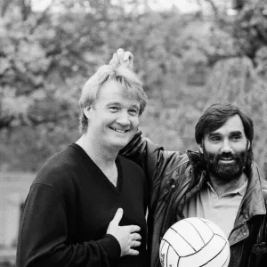 Rodney Marsh and George Best Print, 1987 Rodney Marsh and George Best Print, 1987