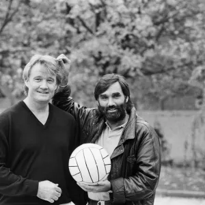 Rodney Marsh (left) and George Best (right) pictured together in 1987 Rodney Marsh (left) and George Best (right) pictured together in 1987