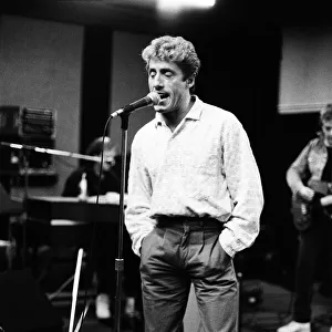 Roger Daltrey, former lead singer of British rock group The Who