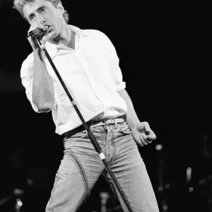 Roger Daltrey, former singer of British rock group The Who Roger Daltrey, former singer of British rock group The Who