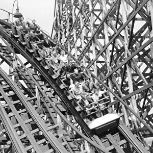 Roller Coaster at Belle Vue Manchester August 1946