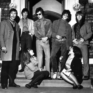 Rolling Stones: 18th September 1966 outside their hotel - The Rampant Lion Rolling Stones: 18th September 1966 outside their hotel - The Rampant Lion