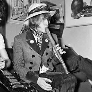 The Rolling Stones: 22nd January 1967 Brian Jones backstage before their appearance